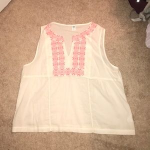 Sleeveless blouse